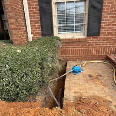 Exterior water leak detection and repair at residential property